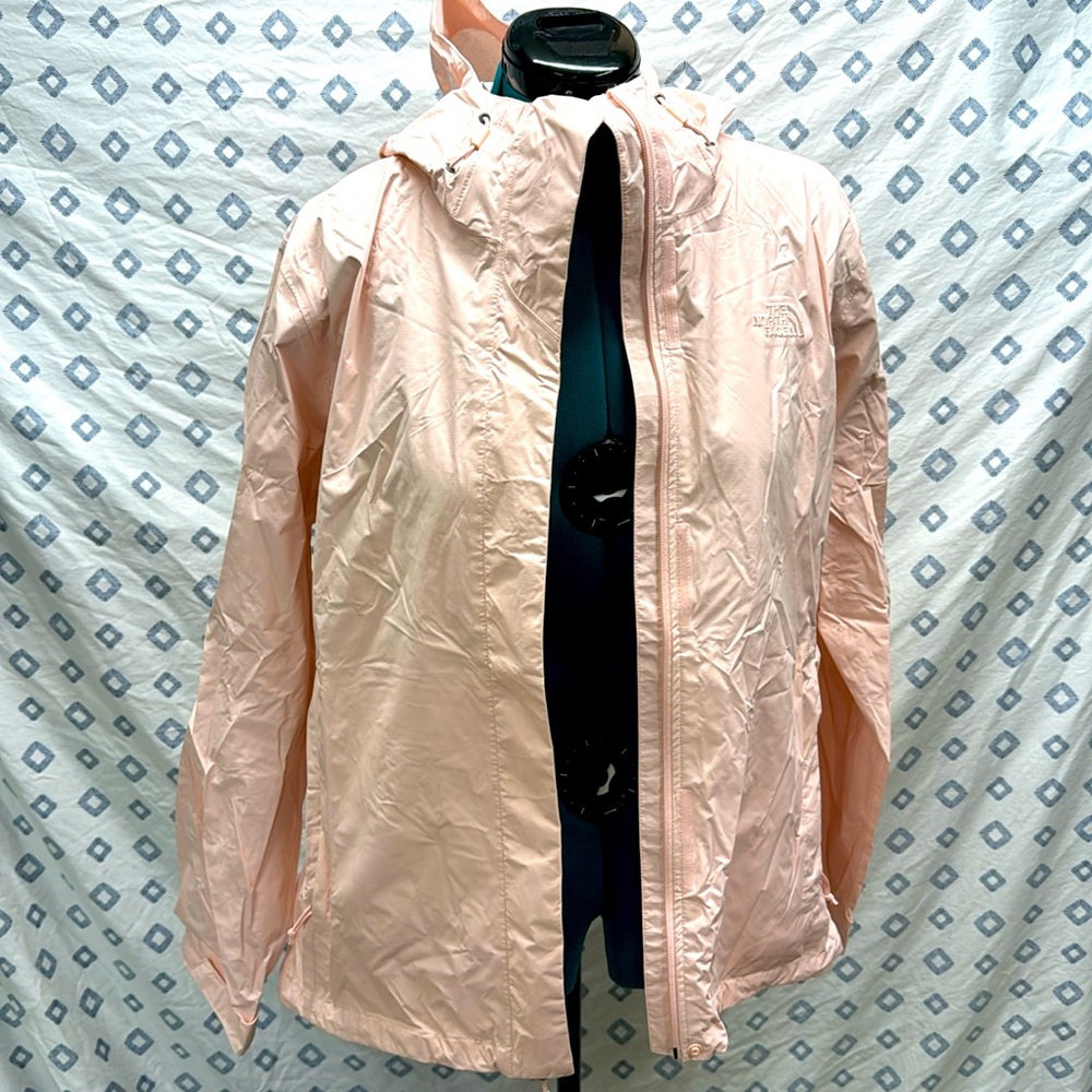 The North Face Jacket Peach Pink Blush Hooded